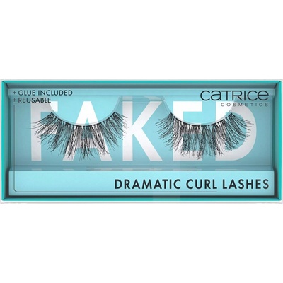 Catrice Faked Dramatic Curl Lashes ultraľahké umelé riasy black