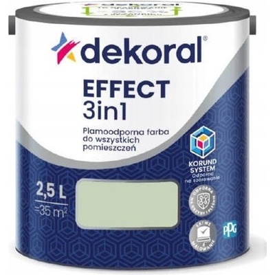 DEKORAL EFFECT 3v1 2,5 l Hebká šalvějová