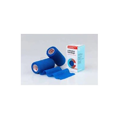 Copoly elastický obväz 15 cm modrý