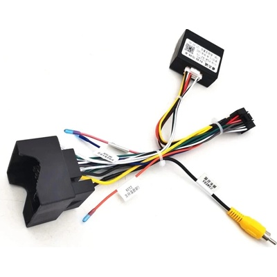 2DIN Prepojovací kábel s CANBUS pre autorádio - 16PIN do Peugeot, Citroen, Fiat