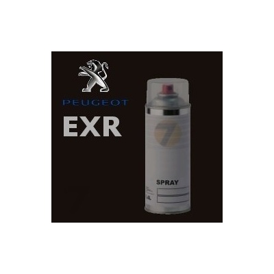 PEUGEOT EXR BLACK 8022 barva Sprej 400ml