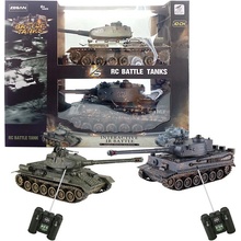 Zegan RC Tanky 1:28 T34 vs Tiger sada 2 ks