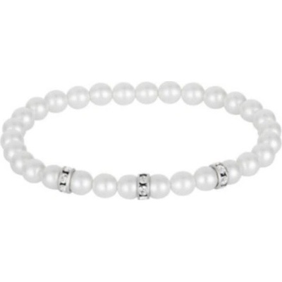 Preciosa Elegantní perličkový náramek Silky Pearl Candy 2317 01