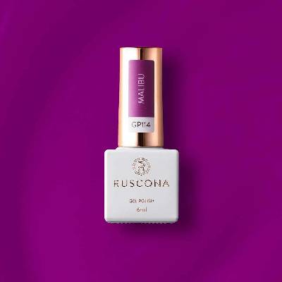 Ruscona gel lak MALIBU 114 6 ml