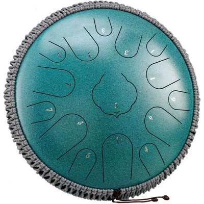 Hluru-Huashu TWR15-14-MALACHITE JAZÝČKOVÝ BUBNU TANK DRUM HANDPAN – Zbozi.Blesk.cz