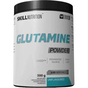 Skill Nutrition Glutamine Powder, 500 Grams