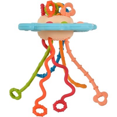 Moni Toys Бебешка сензорна играчка Elephant 2890-blue (112493)