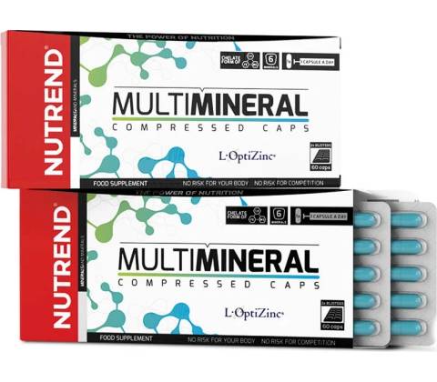 Nutrend Multimineral Compressed 60 kapsúl