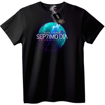 NOONEBRAND Тениска Soda Stereo 7-ми Ден - L, White