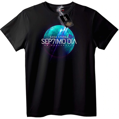 NOONEBRAND Тениска Soda Stereo 7-ми Ден - L, White