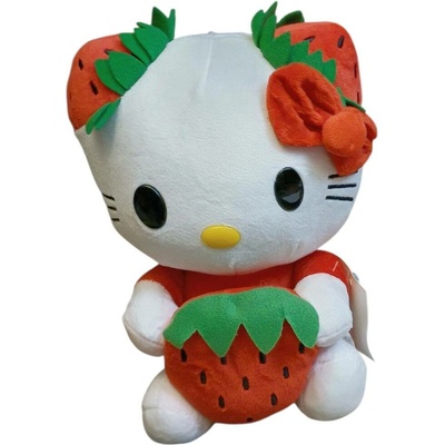 Hello Kitty s jahodou 28 cm