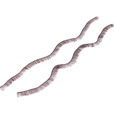 Prima-obchod Dekorační polotovar řasy, barva 1 (8 mm) hnědá