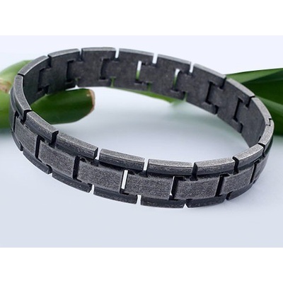 MPM ocelový z chirurgické oceli Bracelet 8122 Black