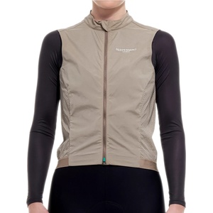 PEPPERMINT Дамски елек за колоездене PEPPERMINT Women's Signature Gilet Cycling vest - Sahara - размер XS (154-0185-0211)
