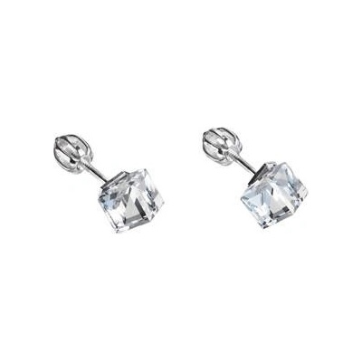 Pavona stříbrné kostky Crystals from Swarovski crystal 31030.1 Crystal