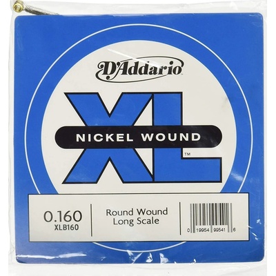 D'Addario XLB160 Еденична струна за бас китара