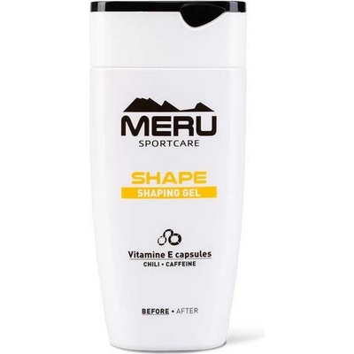 Meru Shape tvarující gel Chili a Kofein 150 ml