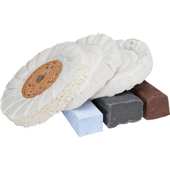 Leštiaca sada na hliník pr.350x25mm, pr.16mm, 6 dielov (BER052002)