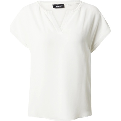 TAIFUN Блуза бяло, размер 44