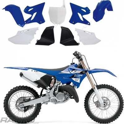 Race Tech Sada plastů Restyling Plastic Kit Yamaha YZ125 / YZ250 02-14 Blue White – Sleviste.cz