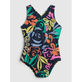 GAP Бебешки цял бански флорален GAP GAP | Cheren Mnogotsveten | Момичешки | 74-80