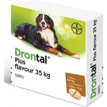 Drontal Plus Flavour 35 kg 2 tbl