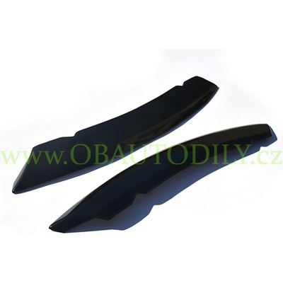 Škoda Rapid-Mračítka předních světel Sportive Black RPD-EYEBR-SP-F9R