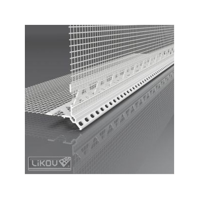 LIKOV LK-H PVC 6/100 lišta roh lišta rohová se sklovláknitou tkaninou délka 2,5m šířka 6mm