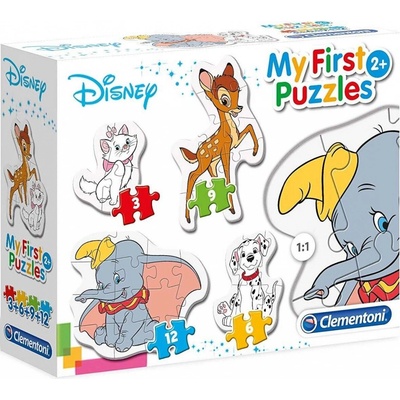 Clementoni Moje první Disney mláďátka 4v1 3,6,9,12 dielov