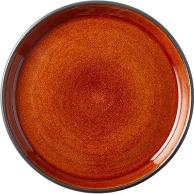 BITZ Kameninový servírovací talířek 17 cm Black/Amber