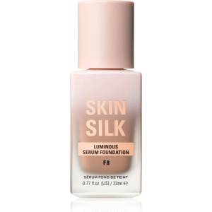 Revolution Skin Silk Serum Foundation лек фон дьо тен с озаряващ ефект цвят F8 23ml