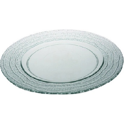 San Miguel Talíř z recyklovaného skla Organic 32 cm