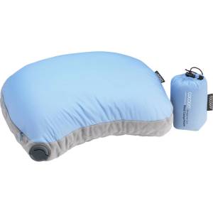 Cocoon Възглавница за пътуване Cocoon Air-Core Hood/Camp Pillow Pillow - Light Blue / Grey - размер 28 x 37 cm (557-0624-0211)