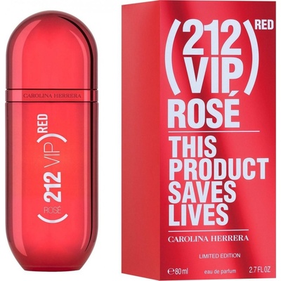 Carolina Herrera 212 VIP Rosé Red parfumovaná voda dámska 80 ml