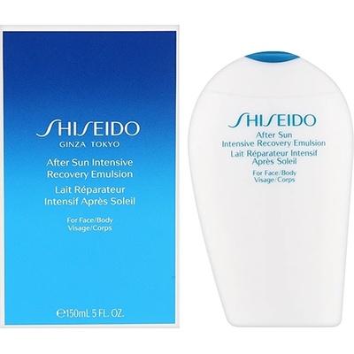 Shiseido After Sun Intensive Recovery Emulsion емулсия за лице и тяло за след слънце унисекс 150 мл