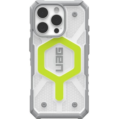 Гръб UAG Pathfinder Clear Magsafe за iPhone 16 Pro Max - Active Neon (840283914751)