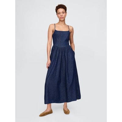 GAP Макси рокля от деним с джобове GAP GAP | Sin | ЖЕНИ | XXS