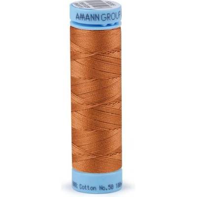 Bavlněné nitě 100 m Etiketní č.50 Triana Amann 0174 Burnt Orange