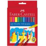 Faber-Castell Флумастери faber-castell Замък 12 цв