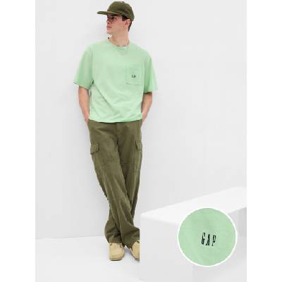 GAP Oversize тениска pique GAP GAP | Zelen | МЪЖЕ | S