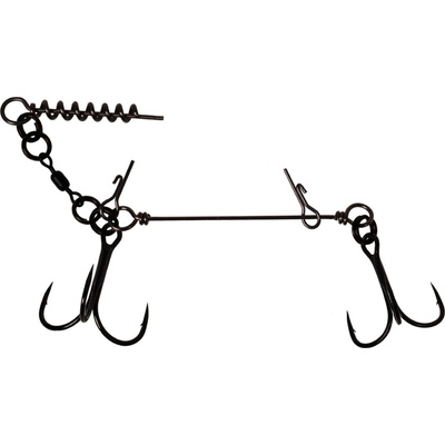 ZECK - systém na gumové nástrahy – Softbait System L + Shallow Screw Velikost: M