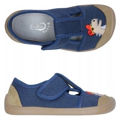 3f freedom for feet detské papuče na suchý zips viacfarebné