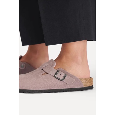 Birkenstock Велурени чехли Birkenstock Boston (1031577)