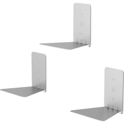 Umbra Conceal police stříbrná 14 cm, 14 cm, 13 cm