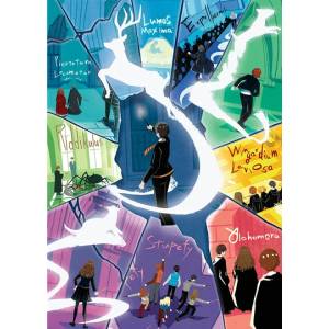 Trefl - Puzzle Premium plus: Harry Potter: Spells and Patronuses - 1 000 piese