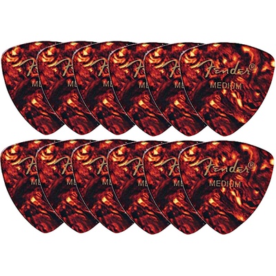 Fender 346 Shape Classic Celluloid M 12 Перце за китара (1980346800)