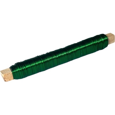 Viazací aranžérsky drôt 0,50mm 80g - zelený