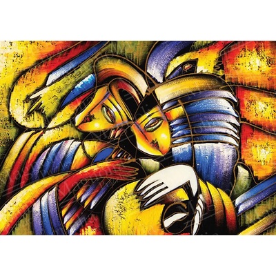 Magnolia - Puzzle Abstract Face - 1 000 piese