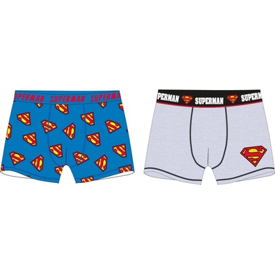 Superman chlapecké boxerky Superman 5233239 šedá/ modrá