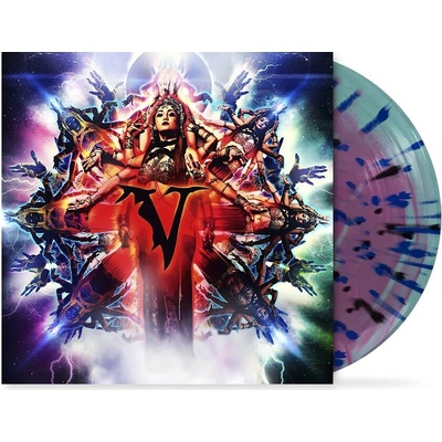 Veil of Maya - Matriarch purple+baby Blue Side A/b/w/black Splatt LP